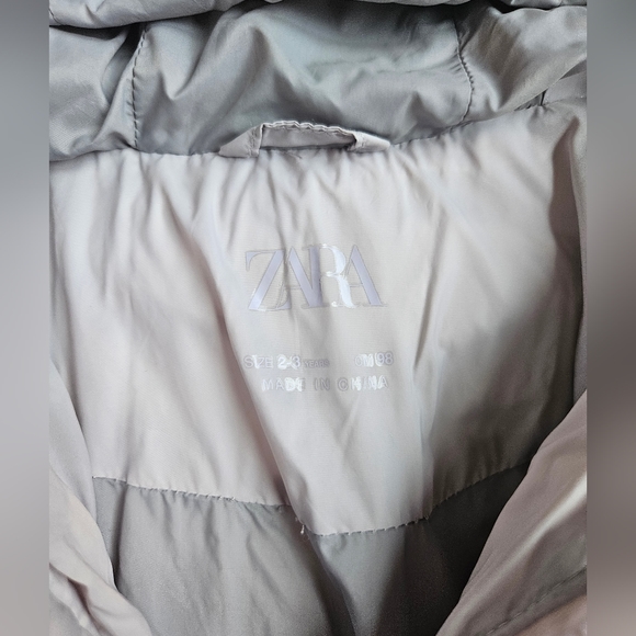 ZARA Kids Lavender Puffer - Picture 3 of 4